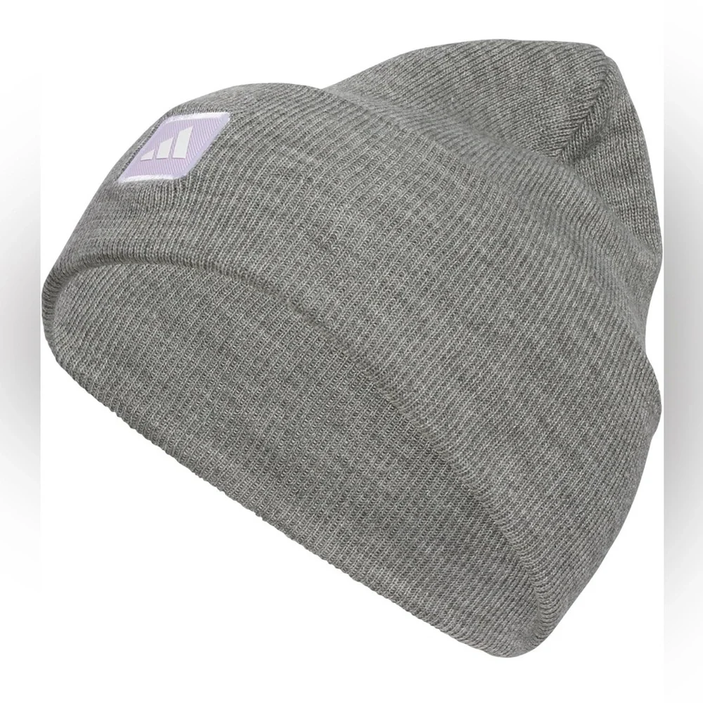 Adidas Women’s Tall Fit Knit Beanie with Cuff — Winter Hat NWT